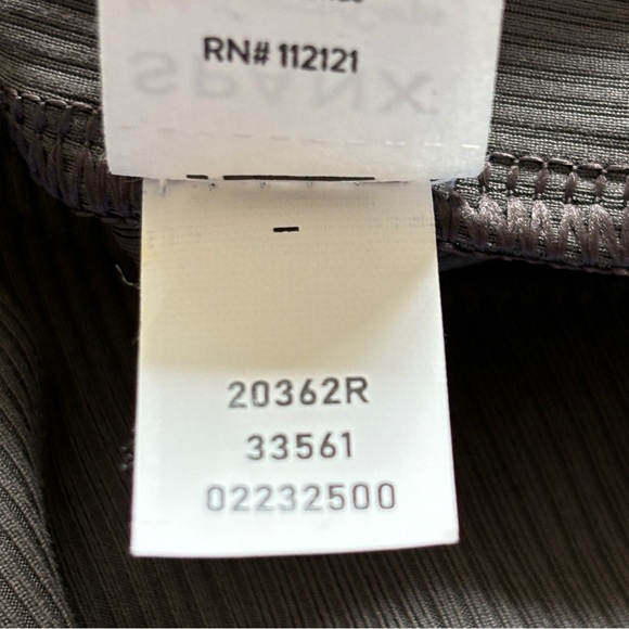 NWT SPANX Suit Yourself Ribbed Crew Neck Short Sleeve Bodysuit Deep Slate - Picture 8 of 8